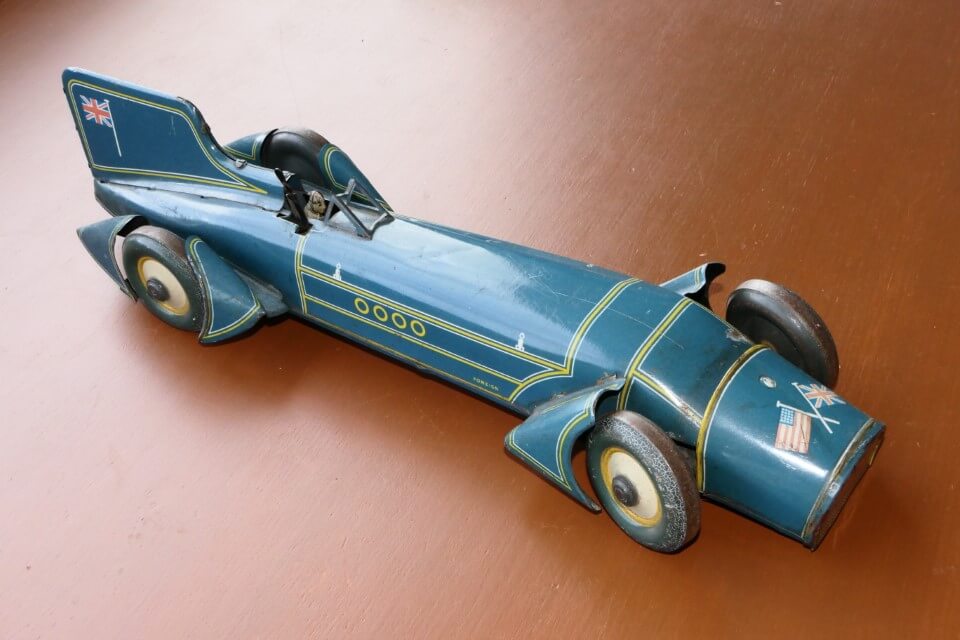Gunthermann Germany tinplate clockwork 38cm