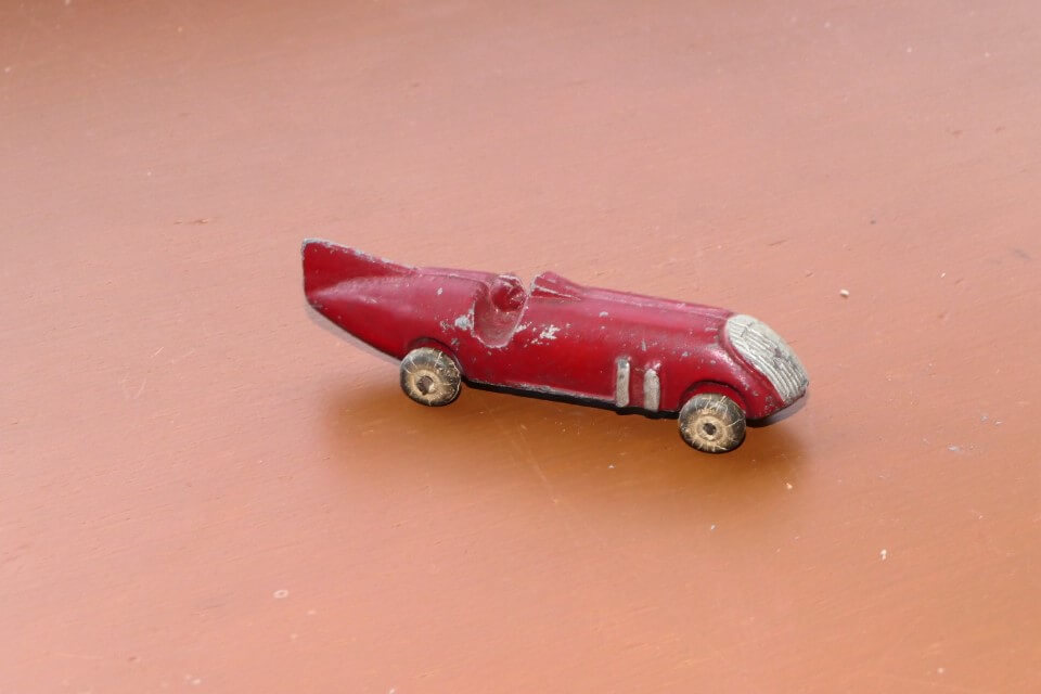 USA Barclay? Slush Mold Rubber-wheels/tyres. 104mm
