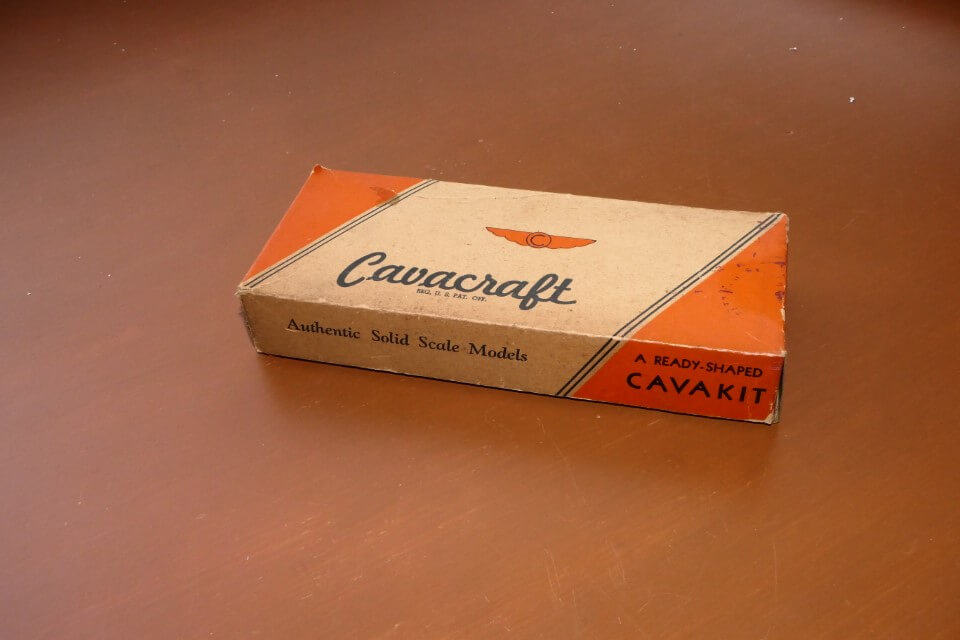 Cavacraft USA a wooden kit of parts that required sanding to shape.