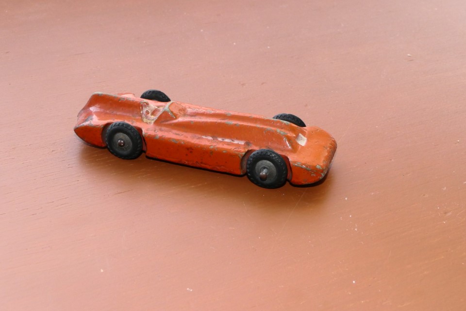 France JRD. “Plaster & Flour”. Pre war. No maker’s mark. Rubber tyres on lead wheels. 123mm